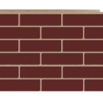Фасадная панель кирпич коричневый